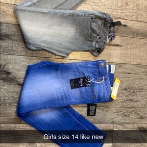 Girls jeans lot